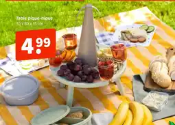 Wibra Table pique-nique offre