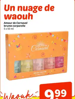 Wibra Amour de carnaval brume corporelle offre