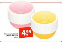 Wibra Amour de carnaval beurre corporel offre