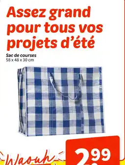 Wibra Sac de courses offre