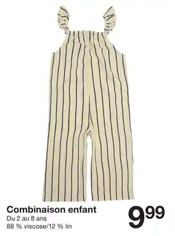 Zeeman Combinaison enfant offre