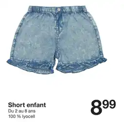 Zeeman Short enfant offre