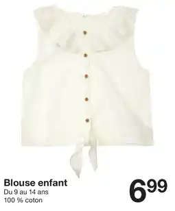 Zeeman Blouse enfant offre
