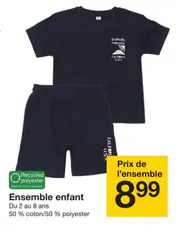 Zeeman Ensemble enfant offre
