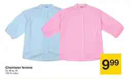 Zeeman Chemisier femme offre