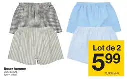 Zeeman Boxer homme offre