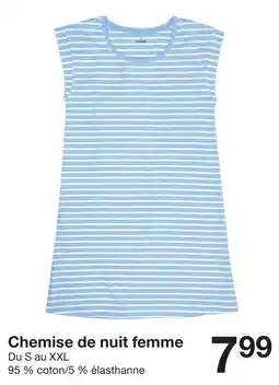 Zeeman Chemise de nuit femme offre