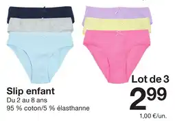 Zeeman Slip enfant offre