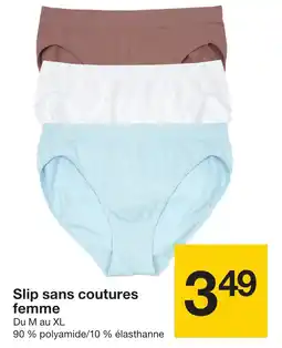 Zeeman Slip sans coutures femme offre