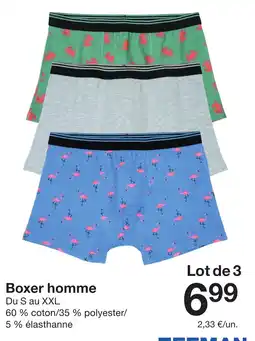 Zeeman Boxer homme offre