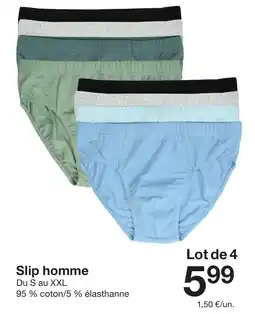 Zeeman Slip homme offre