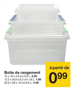 Zeeman Boîte de rangement offre