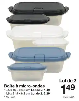 Boîte à micro-ondes