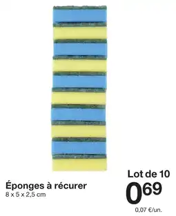 Zeeman Éponges à récurer offre