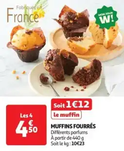 Auchan Drive Muffins fourrés offre