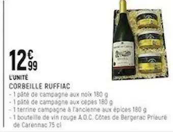 Spar Corbeille Ruffiac offre