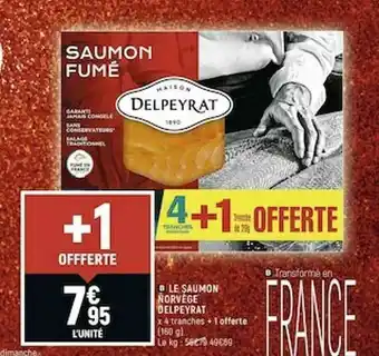 Le Saumon Norvège Delpeyrat