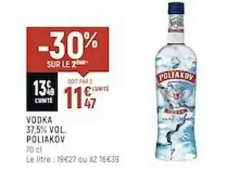 Vodka 37,5% Vol. Poliakov