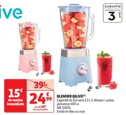 Auchan Drive Blender qilive offre