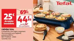 Auchan Drive Crêpière tefal offre