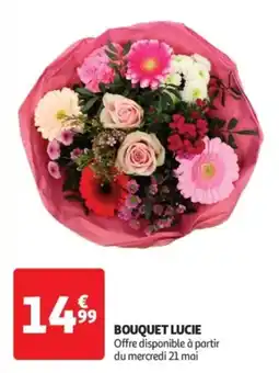 Auchan Drive Bouquet lucie offre