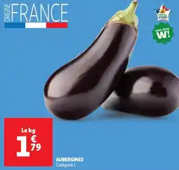 Auchan Drive Aubergines offre