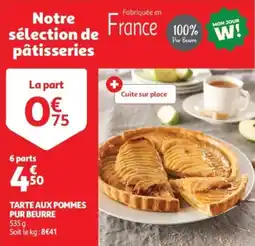 Tarte aux pommes pur beurre