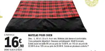E.Leclerc Matelas Pour Chien offre