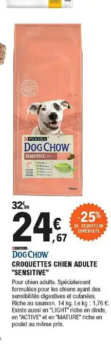 E.Leclerc Croquettes Chien Adulte offre
