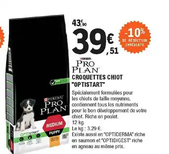 E.Leclerc Croquettes Chiot offre