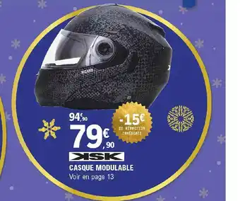 E.Leclerc L'Auto Casque Modulable Ksk offre