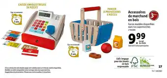 Lidl Accessoires De Marchand En Bois offre