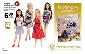 Lidl Poupée Fashion Doll offre