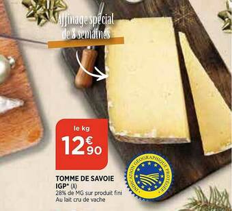 Bi1 Tomme De Savoie Igp offre
