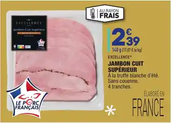 ALDI Jambon cuit supérieur offre