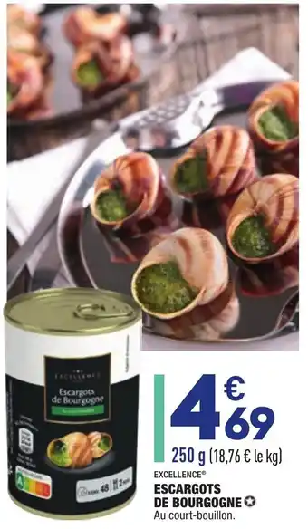 ALDI Escargots de Bourgogne offre