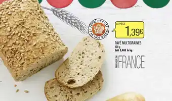 Match Pavé multigraines offre