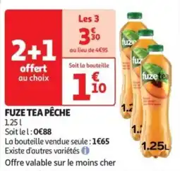 Fuze tea pêche