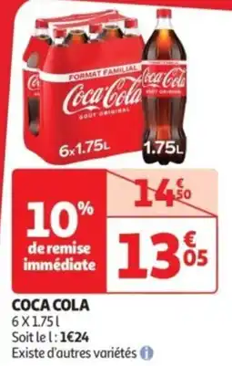 Auchan Drive Coca cola offre