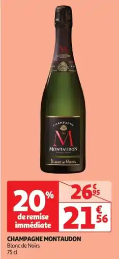 Auchan Drive Champagne montaudon offre
