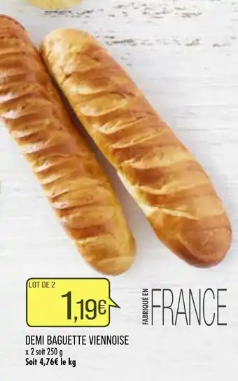 Match Demi baguette veinnoise offre