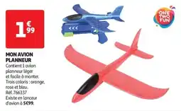 Auchan Drive Mon avion planneur offre