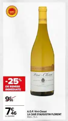 Carrefour A.O.P. Viré-Clessé offre