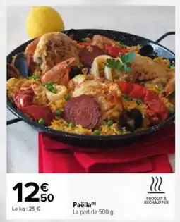 Carrefour PAELLA offre