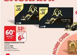 Auchan Capsules Café Ristretto L'or offre