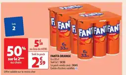 Auchan Fanta Orange offre
