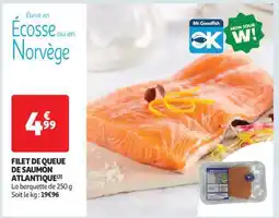 Auchan Filet De Queue De Saumon Atlantique offre