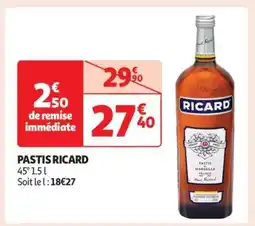 Auchan Pastis Ricard offre