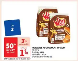 Auchan Pancakes Au Chocolat Whaou! offre