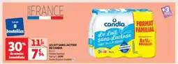Auchan Le Lait Sans Lactose De Candia offre